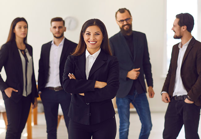 A group of healthcare executive leaders A group of healthcare executive leaders