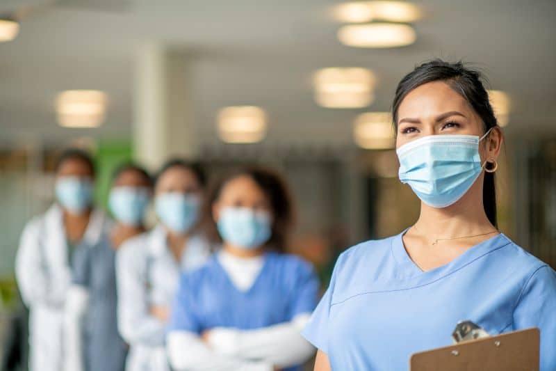 group of healthcare workers group of healthcare workers
