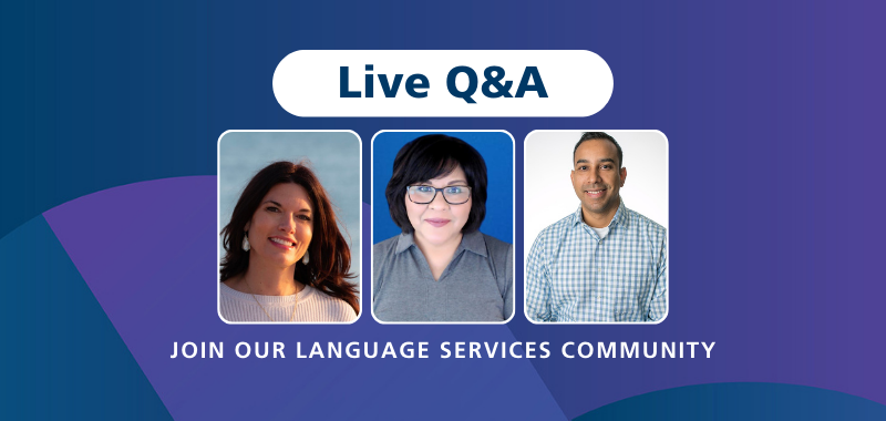 Language Services Episode 1 Host and Guest speakers Language Services Episode 1 Host and Guest speakers