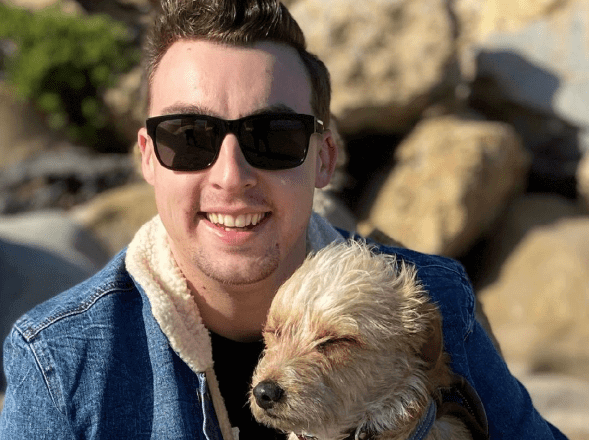 Billy and his dog Billy and his dog