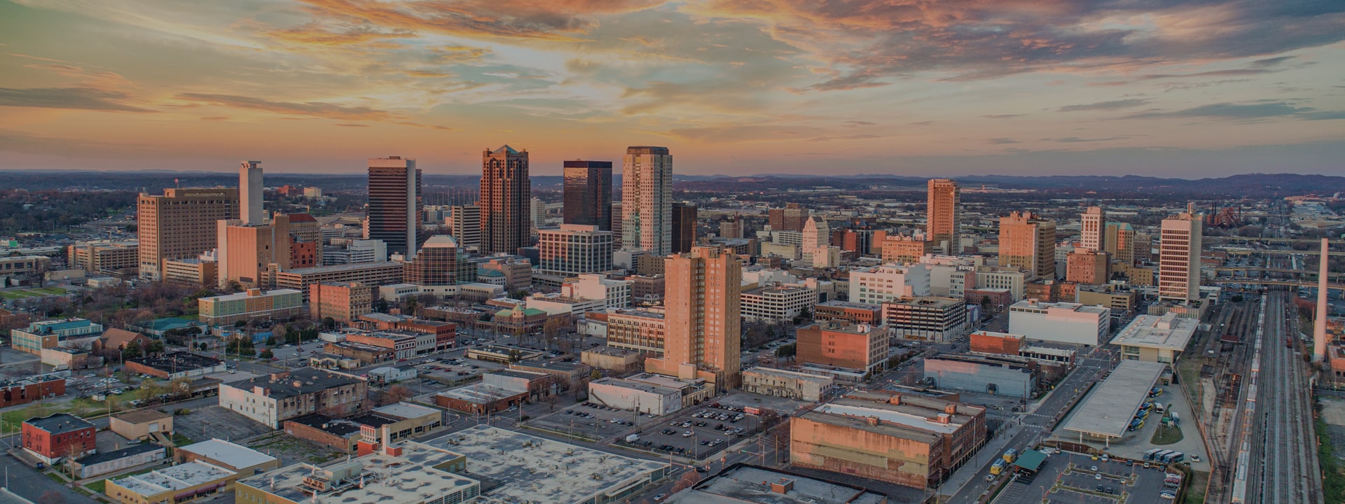 Alabama panoramic skyline