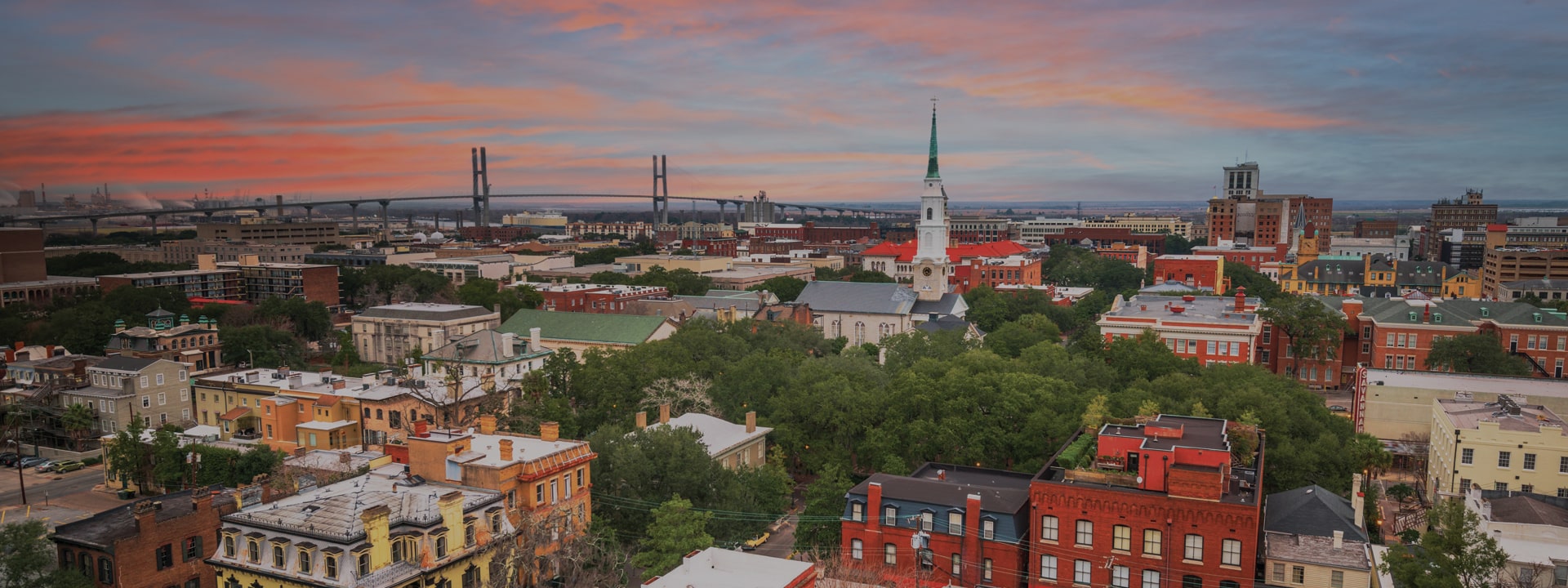 Georgia panoramic skyline