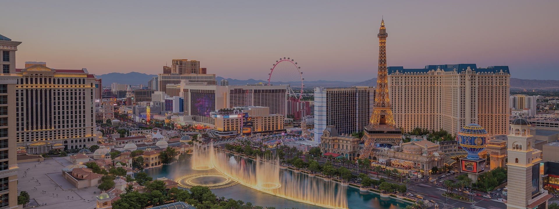 Nevada panoramic skyline