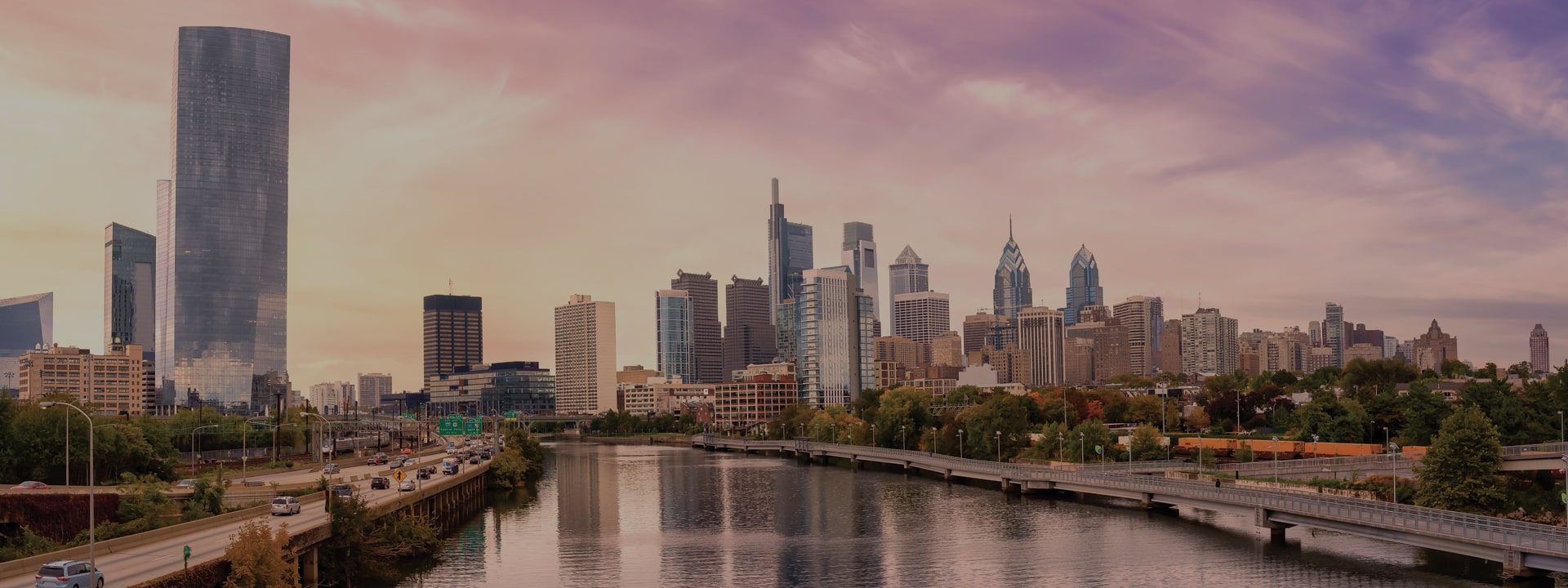 Pennsylvania panoramic skyline