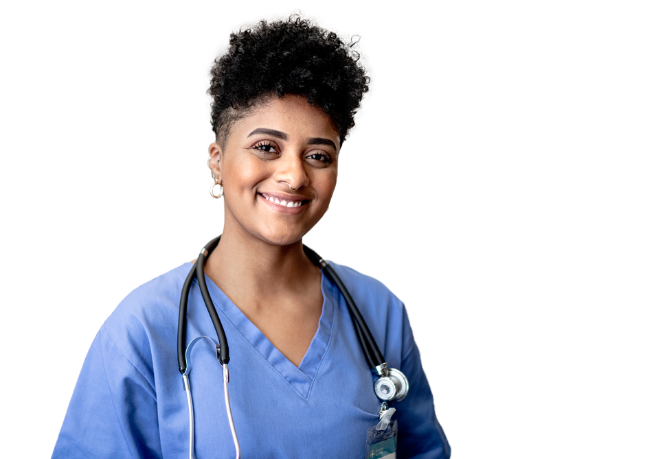 Smiling nurse